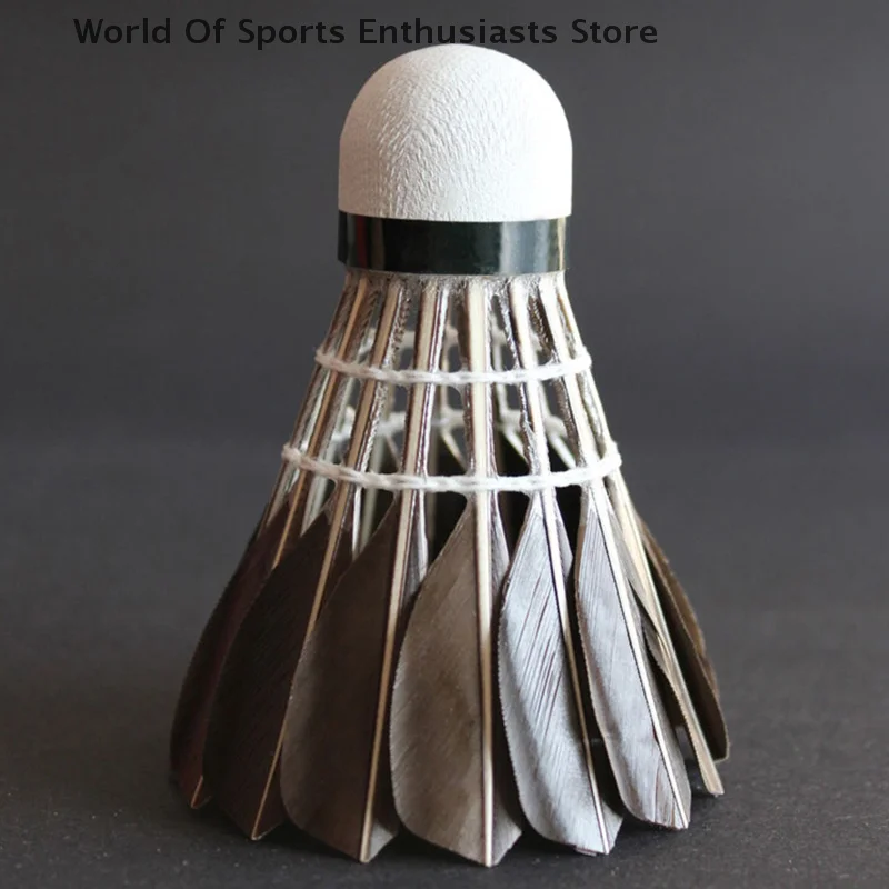 

3/6/12pcs Professional Badminton Shuttlecock Black Goose Feather Badminton Shuttlecock Training Sport Badminton Ball