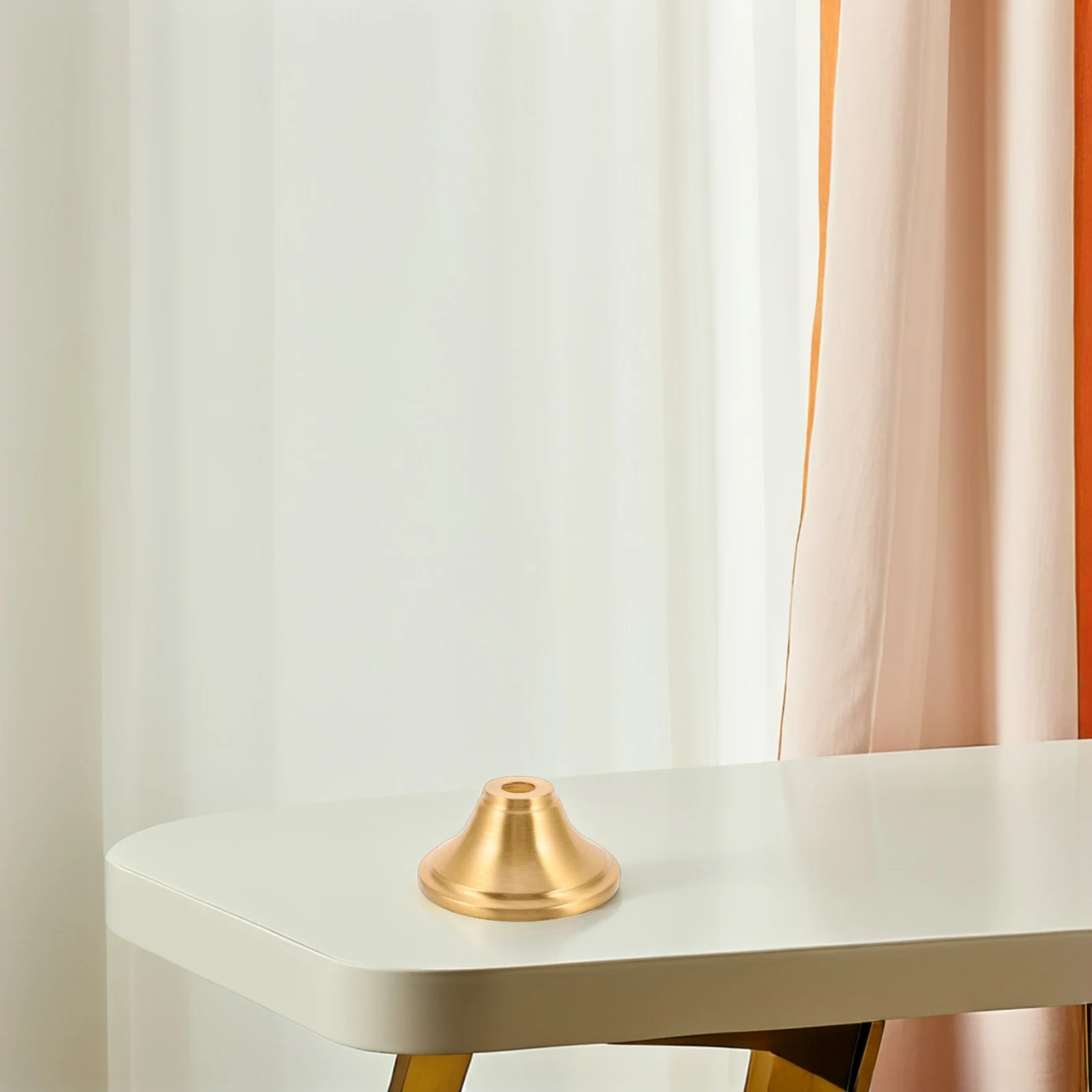 

Lamp Finials Lampshade Cap Flared Edge Trumpet Cover Metal Finial Knob Cap for Table Floor Lamps Light Fixtures Lighting