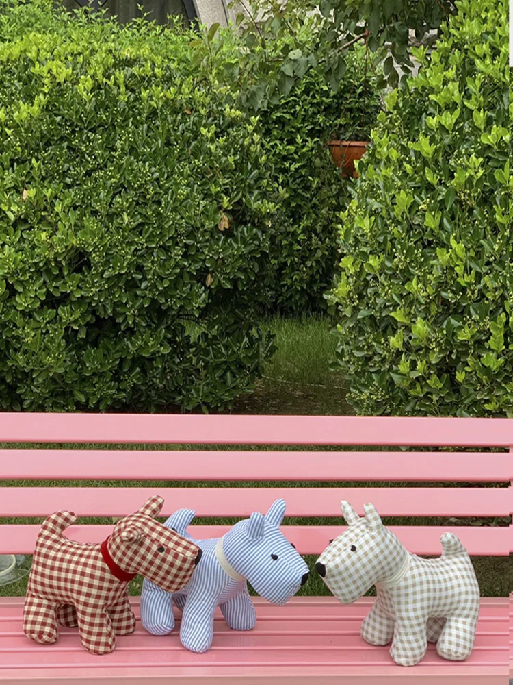 رائعتين الأصلي الإبداعية النسيج الكلب دمية لعبة الأطفال دمية وسادة الديكور الباب وقف هدية لجميع G