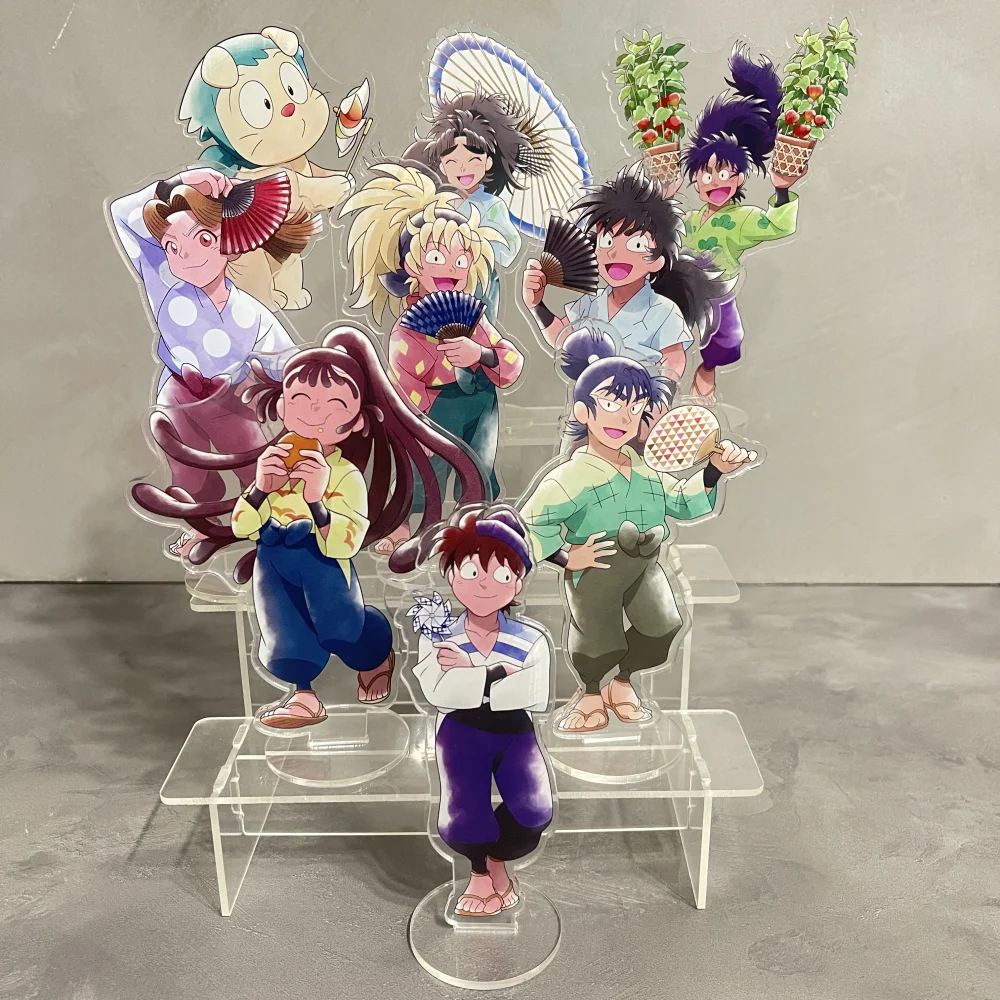 Anime Nintama Rantarou 15cm Acrylic Stand Keychain Shinbei Fukutomi Rikichi Yamada Tabletop Decoration Accessories Decor Gifts