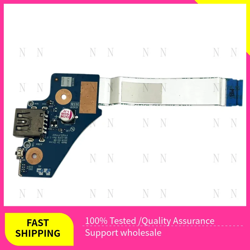

YZ USB Small board W/cable for Lenovo Legion Y540-15IRH-PG0 81SY 5C50S24944 NS-C376