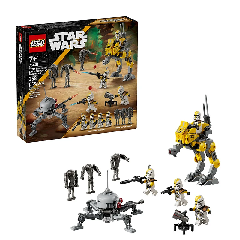 

Lego 75431 327Th Star Legion Clone Trooper Battle Pack Star Wars Building Blocks