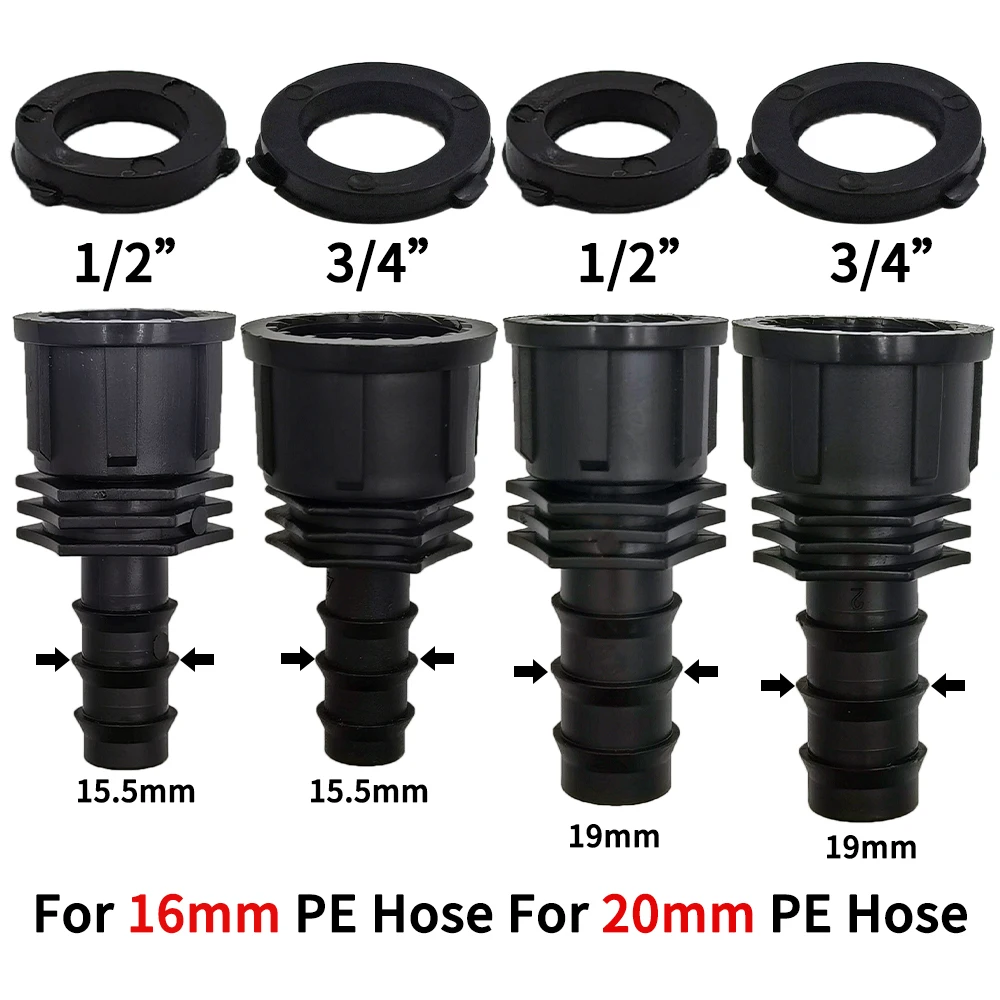 ذكر أنثى الموضوع موصل إلى بارب ، بي خرطوم محول تي شيرت الكوع ، حديقة الري بالتنقيط نظام الري ، 16 مللي متر ، 20 مللي متر ، 25 مللي متر ، 1/2 "، 3/4"