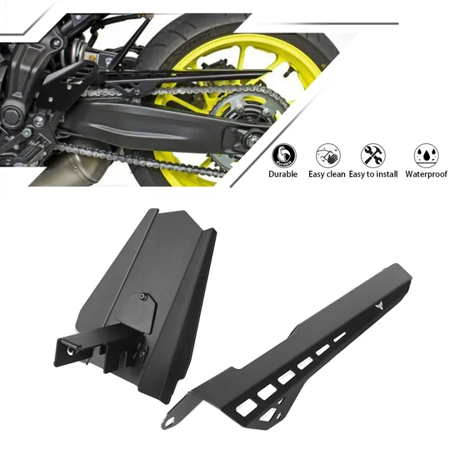 

For YAMAHA MT-07 MT07 MT 07 Chain Guard Cover Rear Fender Tire Hugger Mudguard FZ-07 XSR 700 XTribute YZF R7 2013-2021 2020 2019