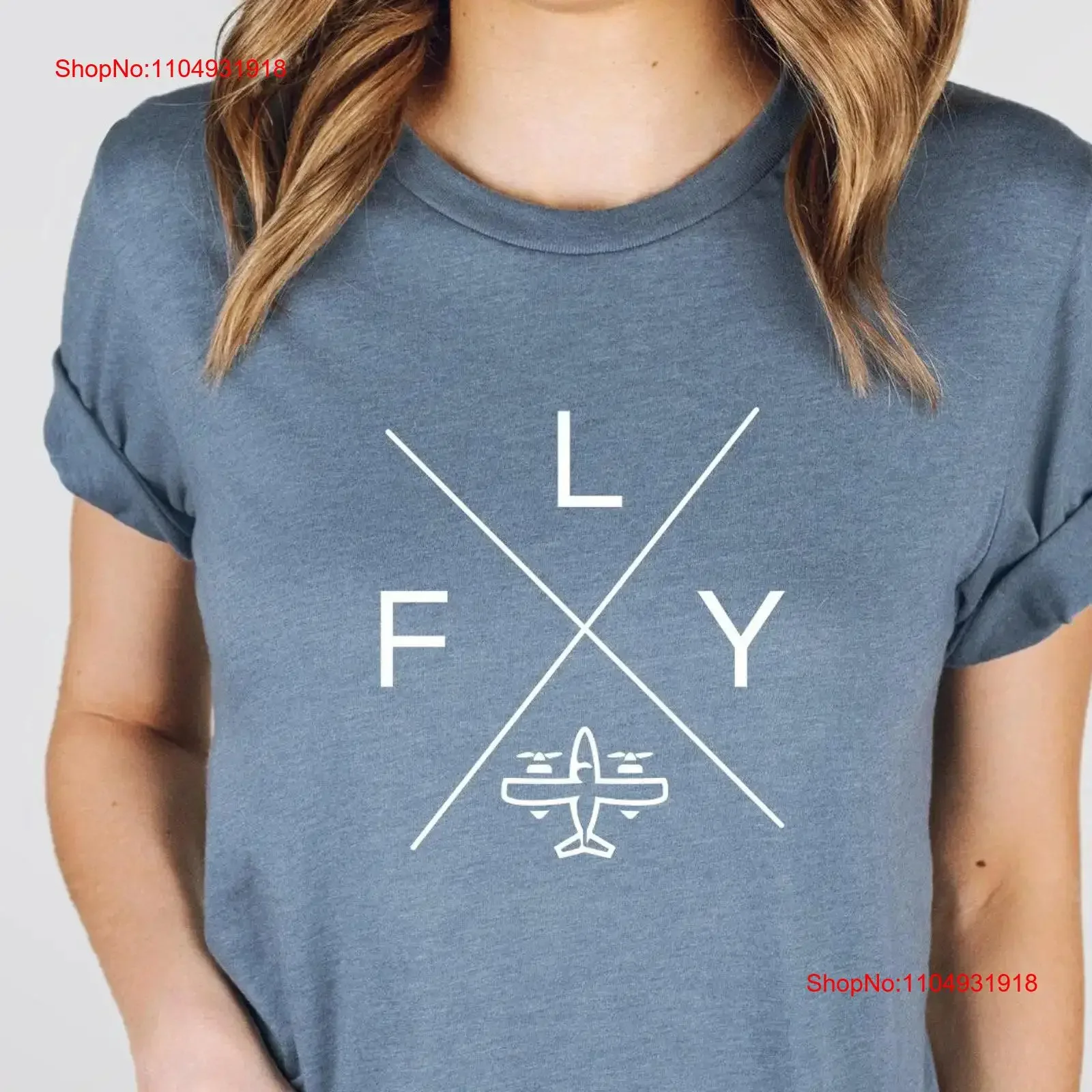 

Airplane Fly T Shirt Trendy PiloT Aviation for EnthusiasT Private Student vintage Washed fashion Slightly Stretched Breathable