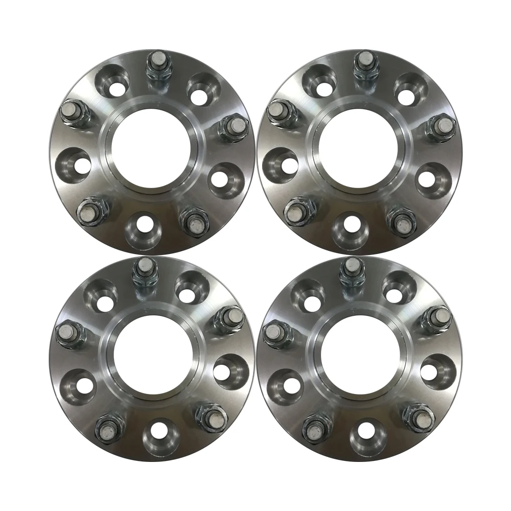 4PCS 30mm 5x5 Wheel Spacers for Jeep Wrangler JL 2018+, Hubcentric Forged Aluminum Adapters for Larger Tires Wider Track, JL1142