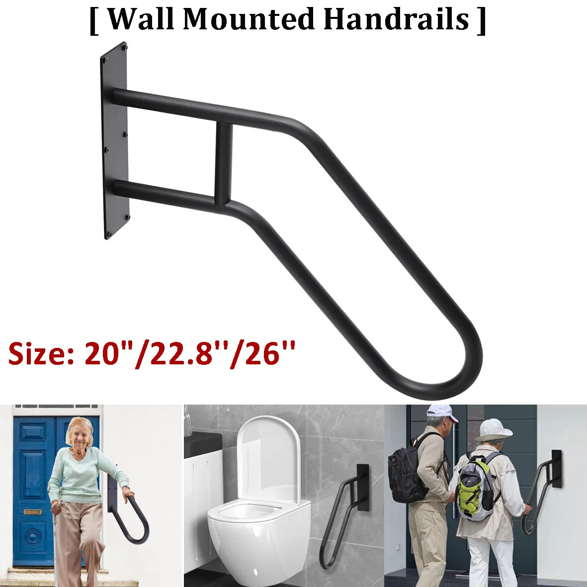 Handrail for Outdoor Steps 22.8