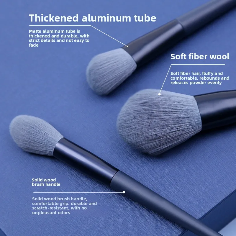 2026年新作メイクブラシセット滄州アイシャドウファンデーションメイクアップパウダーブラッシャー12本木製ハンドル付きメイク道具一式