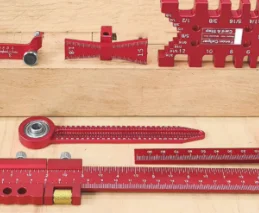 9pcs/10pcs Woodworking Measuring Tool Set With Storage Box For Wood Panel Splicing And Layout Planning In Woodworking Projects