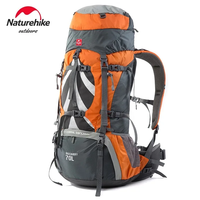 Naturehike Backpack 70L Mountaineering Bag Man Rucksack Outdoor Hiking Backpack Waterproof Travel Bag Big Capacity Backpack