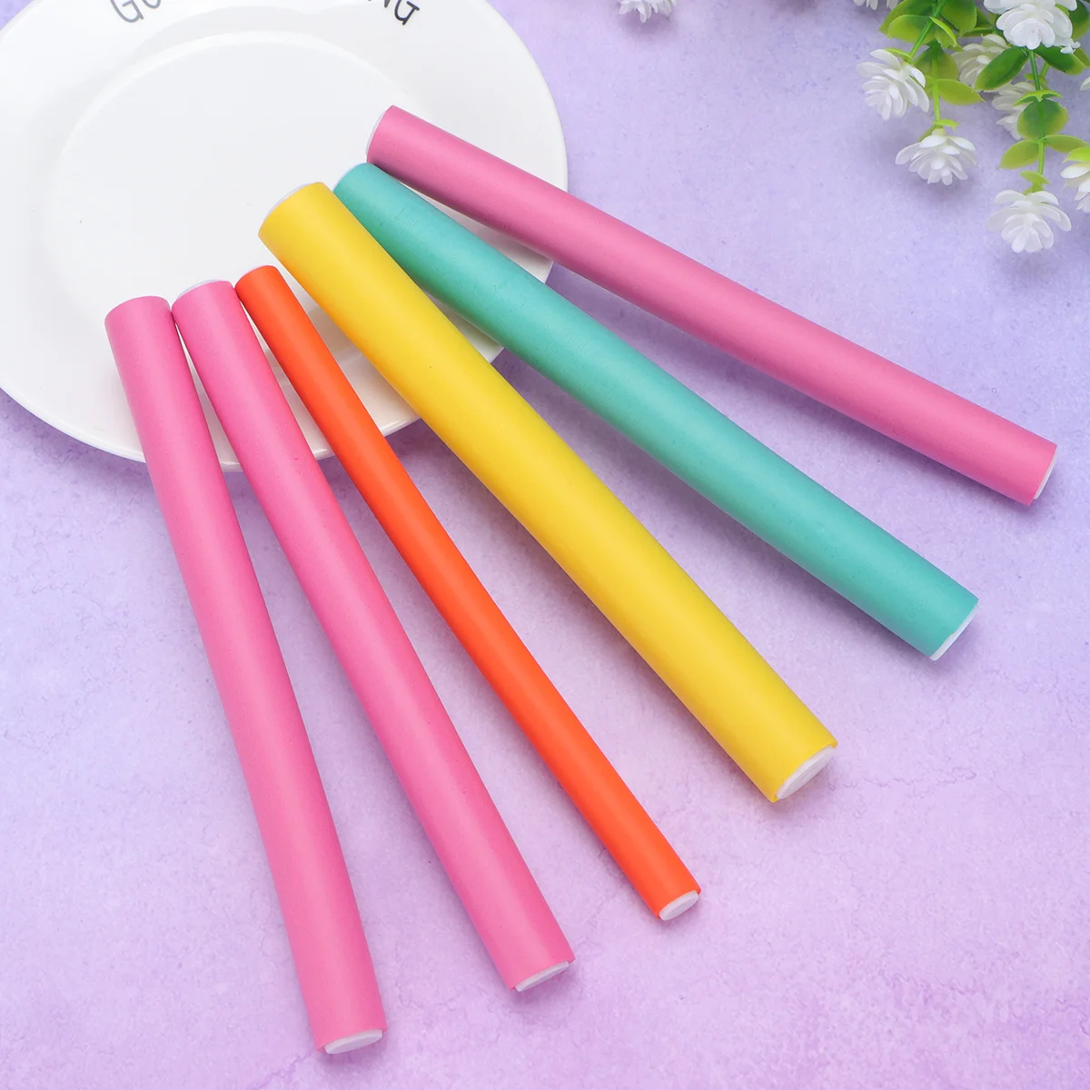 

Ipetboom, 1 упаковка, спиральные бигуди, гибкие дорожные щипцы для завивки волос, губчатый валик для укладки вьющихся волос