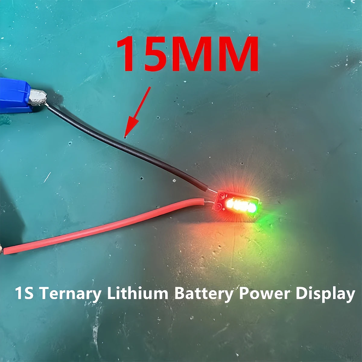 3,7-4,2V Messmodul Mini-LED-Batterie-Ladezustandsanzeige 1-Saiten-Ternär-Lithium-Batterie-Kapazitätsanzeige-Modul – Detail 3