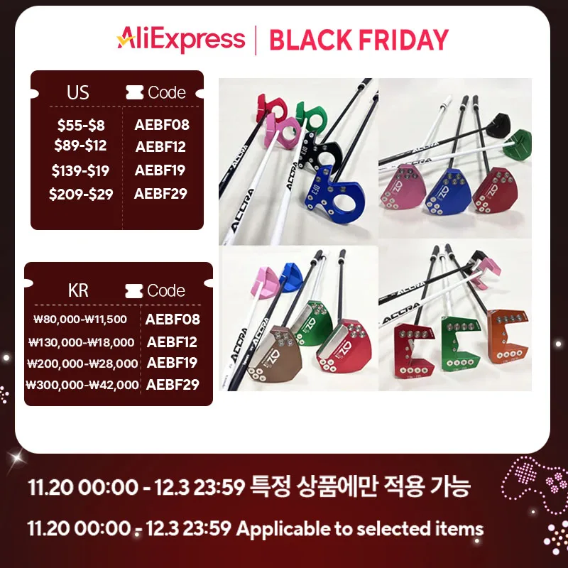 

MEZZ.1/ OZ.1 /DF3 /OZ.1i Golf Putter MEZZ.1 Putter Zero torque putter OZ1i Putter With Graphite ACCRA Shaft DF3 Putter