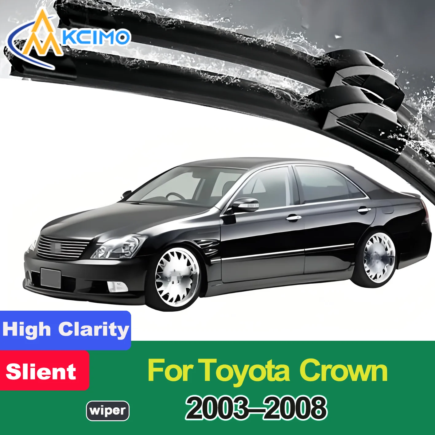 

2PCS New Front Windshield Wiper Blade for Toyota Crown S180 2003-2008 Front Windshield Auto Wipers Blade Accessories 2008 2007