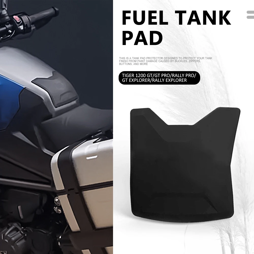 

Motorcycle Accessories Black Tank Pad Tankpad Protector For Triumph Tiger 1200 GT/GT Pro/Rally Pro/GT Explorer/Rally Explorer