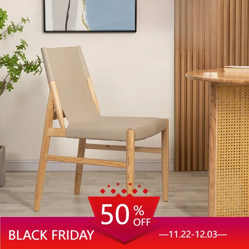 Designer Vanity Dining Chairs Nordic Wooden Desk Dining Chairs Living Room Bedroom Sillas Comedor Sandalye Kitchen Furniture