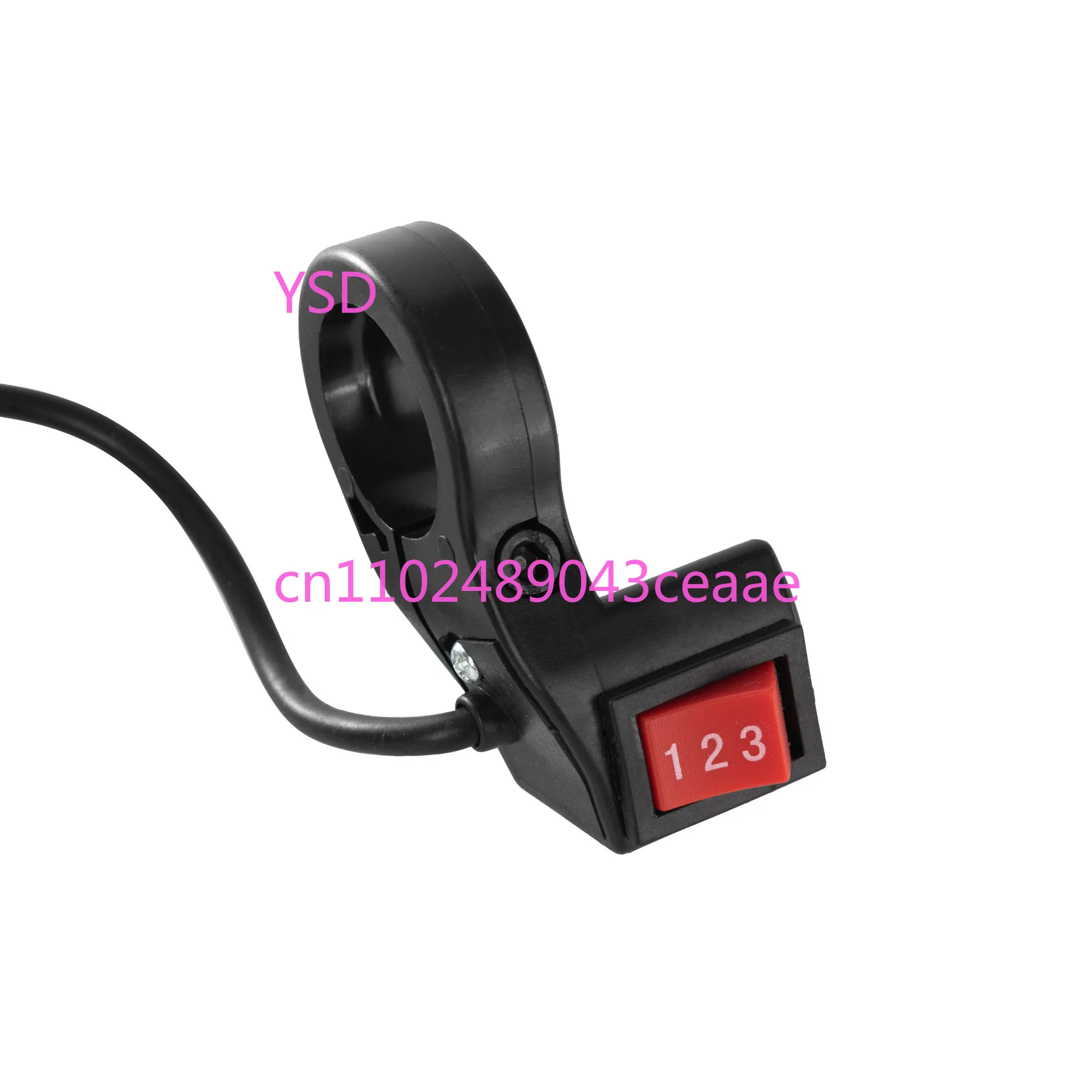 3 Speed Gear Switch High Medium Low Speed Adjustment Control Button Modification Accessory For Electric Bicycle Motorcycle