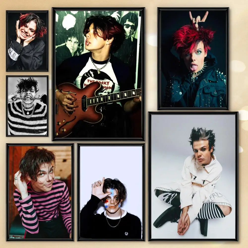 Poster HD Singer Anime Hot Y-Yungblud Theme Hot Singer/OST/Movie-Waterproof Self-Stick Home Decor