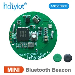 Holyiot BLE 5.0 Beacon Tag With Accelerometer Low Power Consumption Bluetooth Beacon Eddystone lbeacon Indoor Location Sensor