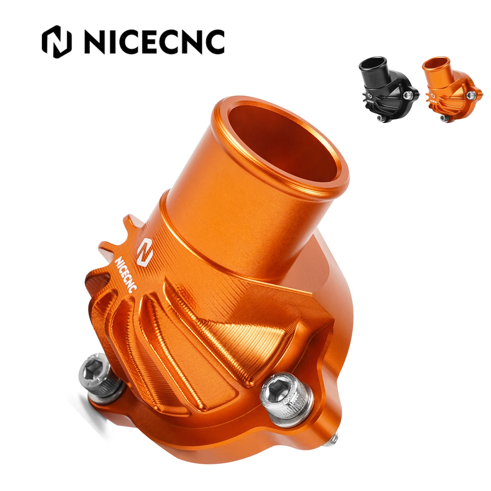 

Water Connection Thermostat Housing Cover For KTM 790 890 DUKE / ADVENTURE / R 18-24 Husqvarna NORDEN 901 / Expedition 22-24