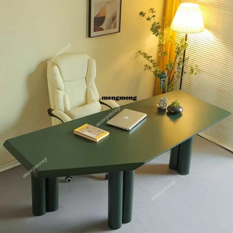 

High quality Simple and Modern Light luxury minimalist style desk with unique design computer desk room offices office desks and