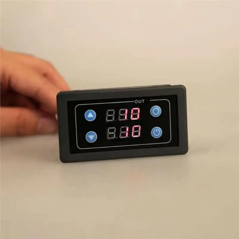 ABUG-DC 24V Digital Display Timer Relay Module-Cycle Control, Programmable Delay, Time Switch For Automation Projects