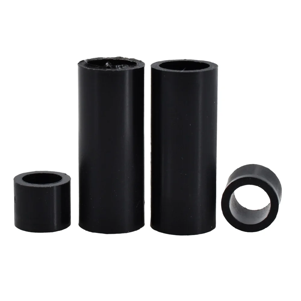 100–1000 Stück schwarze ABS-Nylon-Hohl-Abstandshalter ohne Gewinde, PCB-Unterstützung, TV-Installation, Abstandshalter, Abstandsschraube, Unterlegscheibe, runde Säulen-Säulen – Detail 4