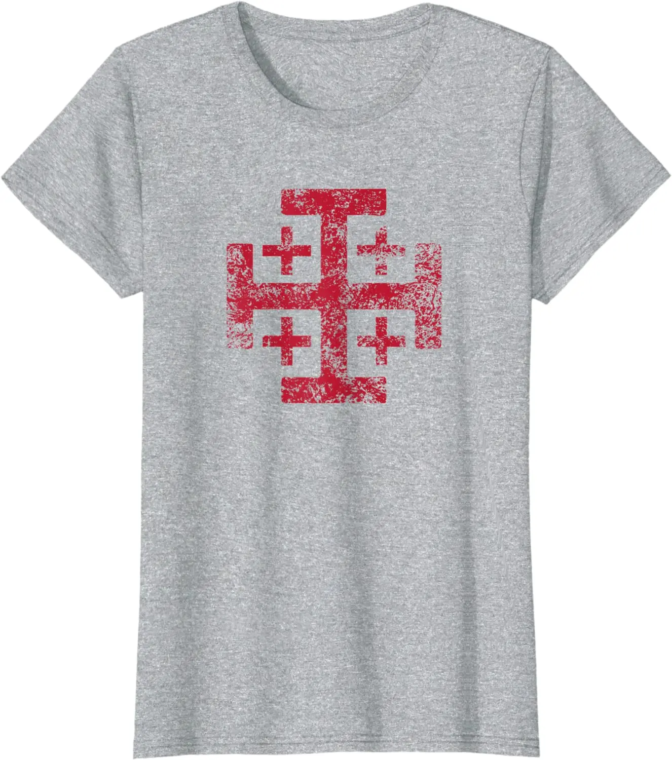 Jerusalem Cross | Knights Templar Men T-Shirt Short Sleeve Casual 100% Cotton O-Neck Summer TShirt