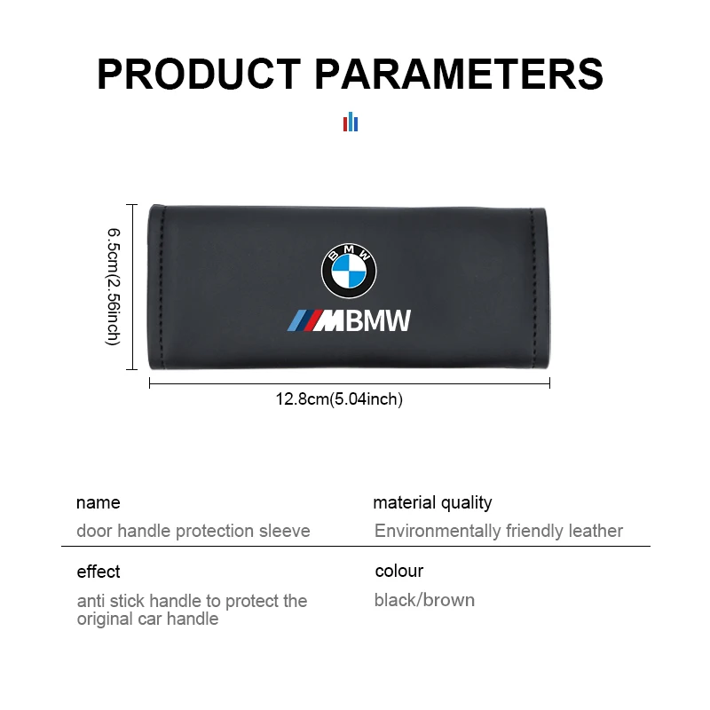 Auto Türgriff Abdeckung Armlehne Schutz Nicht-slip Leder Fall Für BMW X3 X5 M5 M3 E46 E90 E60 F10 E39 f30 E36 G30 E87 E70