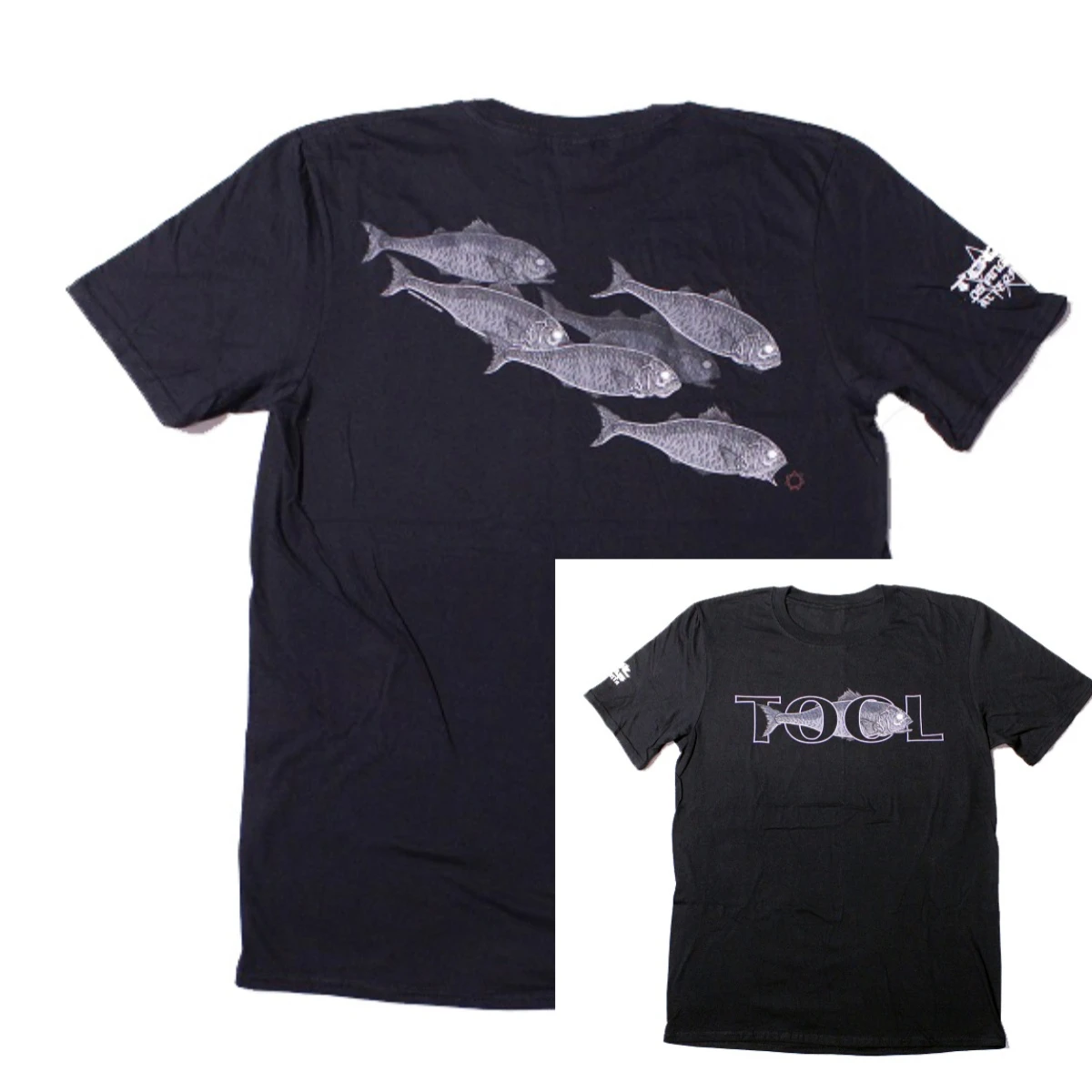 Fish Tool Band T-Shirt Cotton Graphic Tee Men Women Summer Streetwear