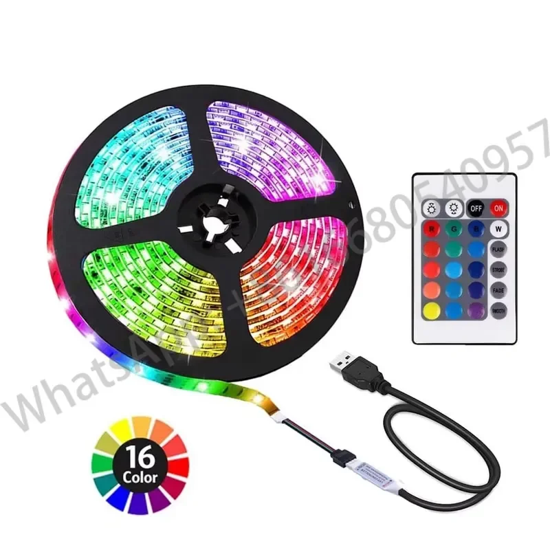 220V 110V 5 100 Meter IP68 Waterproof RGB Colorful LED Light Strip Wholesale Strip Lights