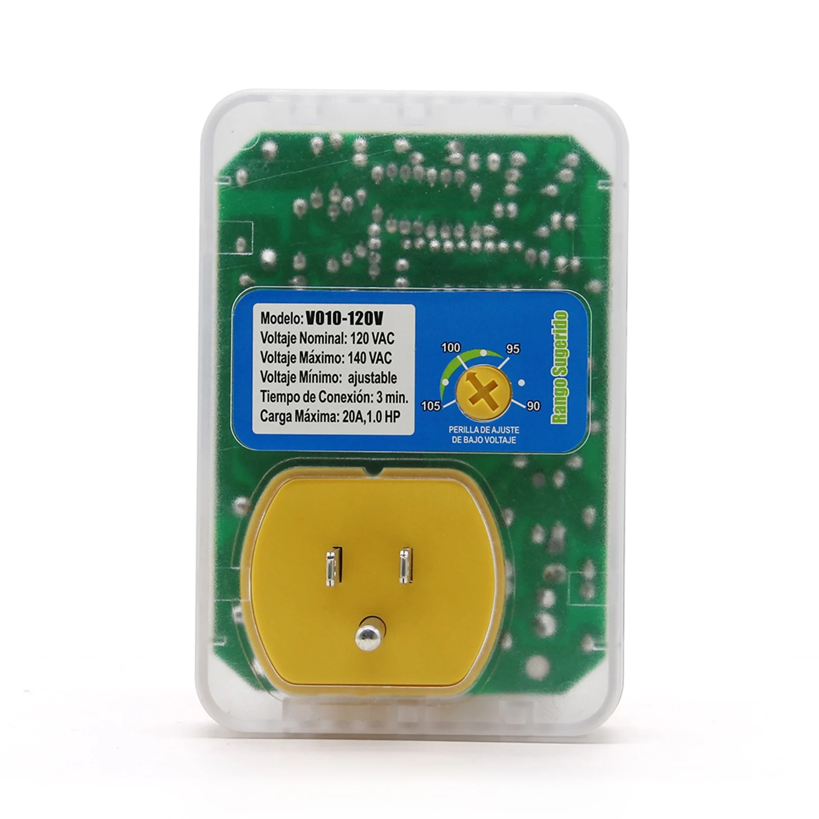 BSEED 20A US Standard Socket Yellow American Standard PC Panel Home Appliance Surge Protector Voltage Socket US Plug Free Ship