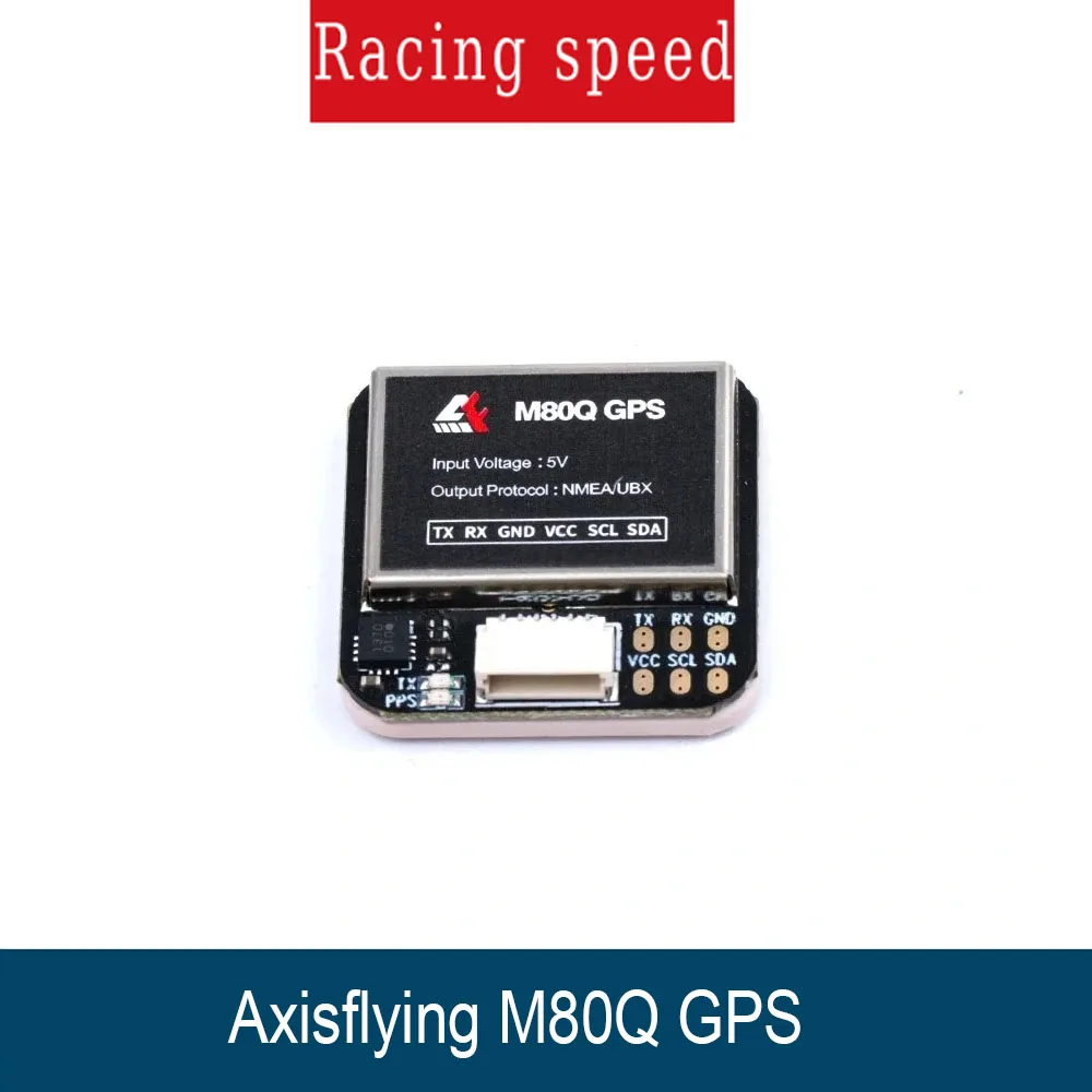 

GPS-модуль Axisflying M80Q с компасом для FPV фристайла и дальнего действия
