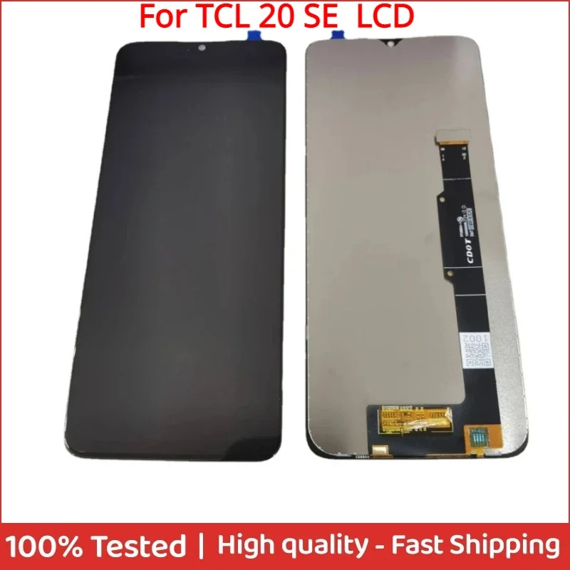 

Высокое качество для TCL 20 SE T671H T671F ЖК-дисплей с цифровым преобразователем сенсорного экрана в сборе для TCL 20SE Дисплей T671O T671E Замена ЖК-дисплея