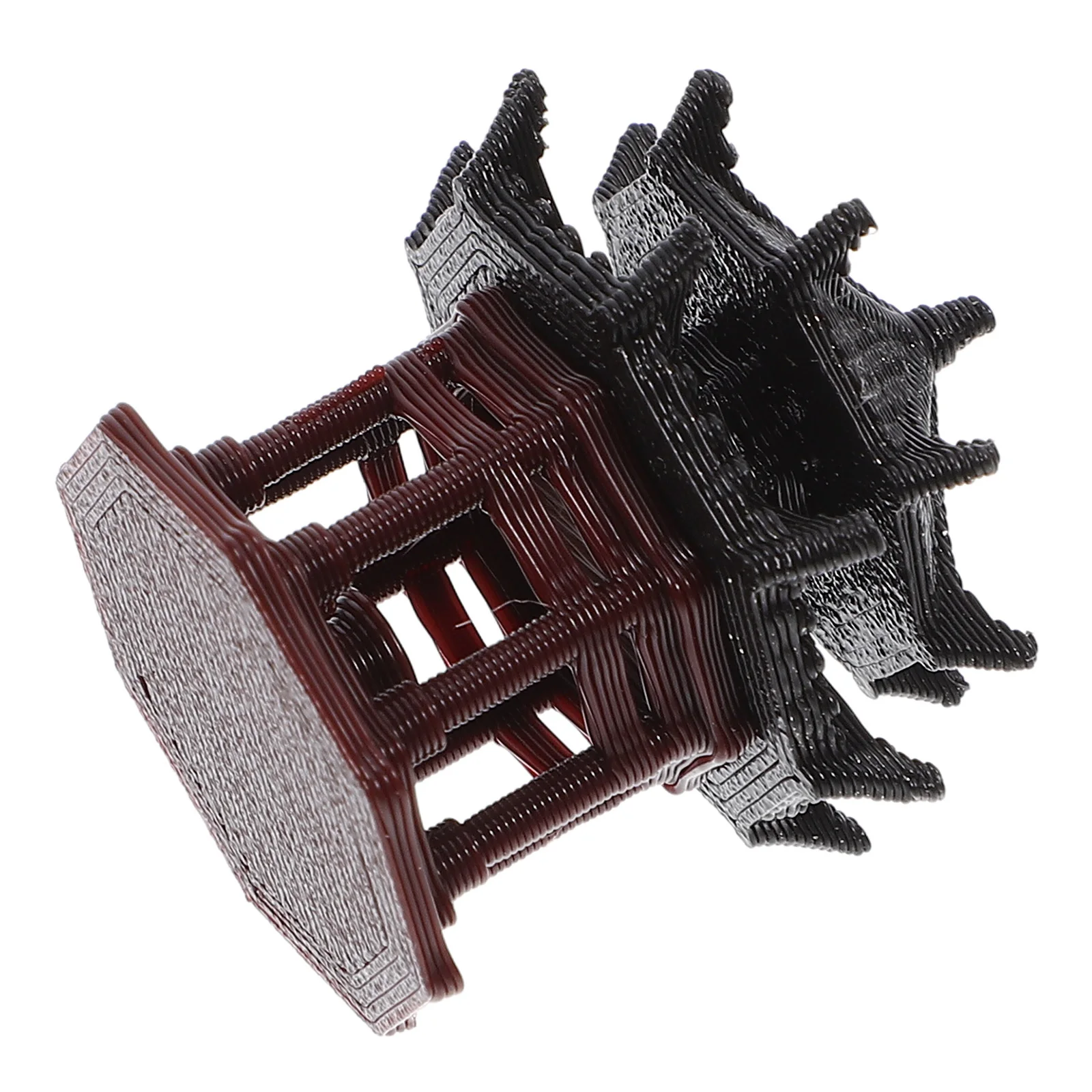 

Mini Pavilion Statue Chinese 8-Angle Fish Tank Decor Bonsai Garden Landscaping Ornament Realistic Aquarium Decoration For Zen