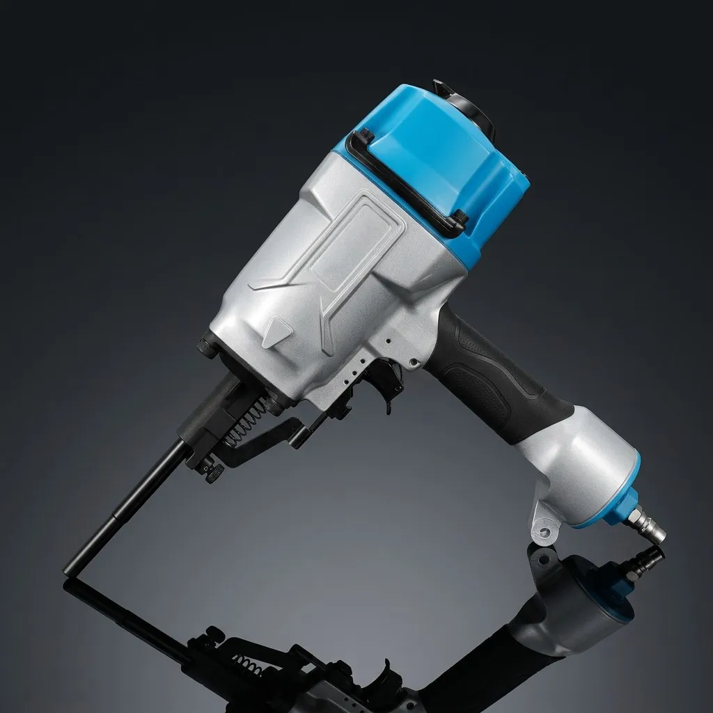 TOUA Air Insulation Nail Gun Thermal Nail BWQ120 Aluminum Body Front Exhaust OEM for Interior Finishing System