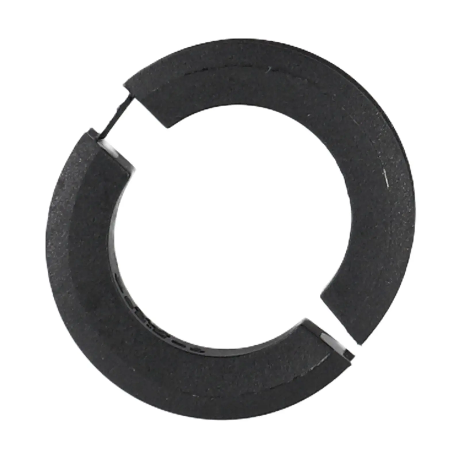 Bicycle Black Thickened Bracket Gasket Handlebar Washer Plastic Resin Handlebar Bracket Frame Handlebar Washer Shock Absorption