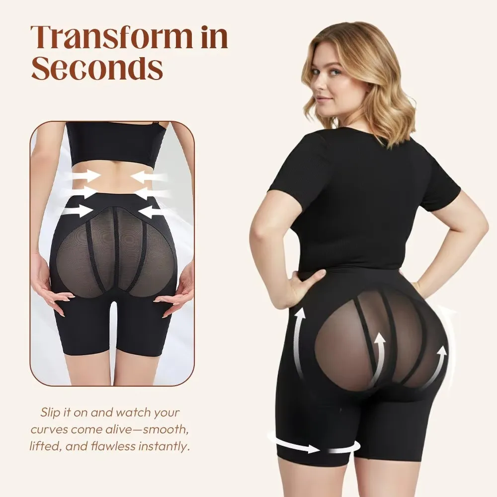 Magic High-waisted Shaping Pants Postpartum Recovery Body Shaper Pants Seamless Underwear Safety Butt Lifting