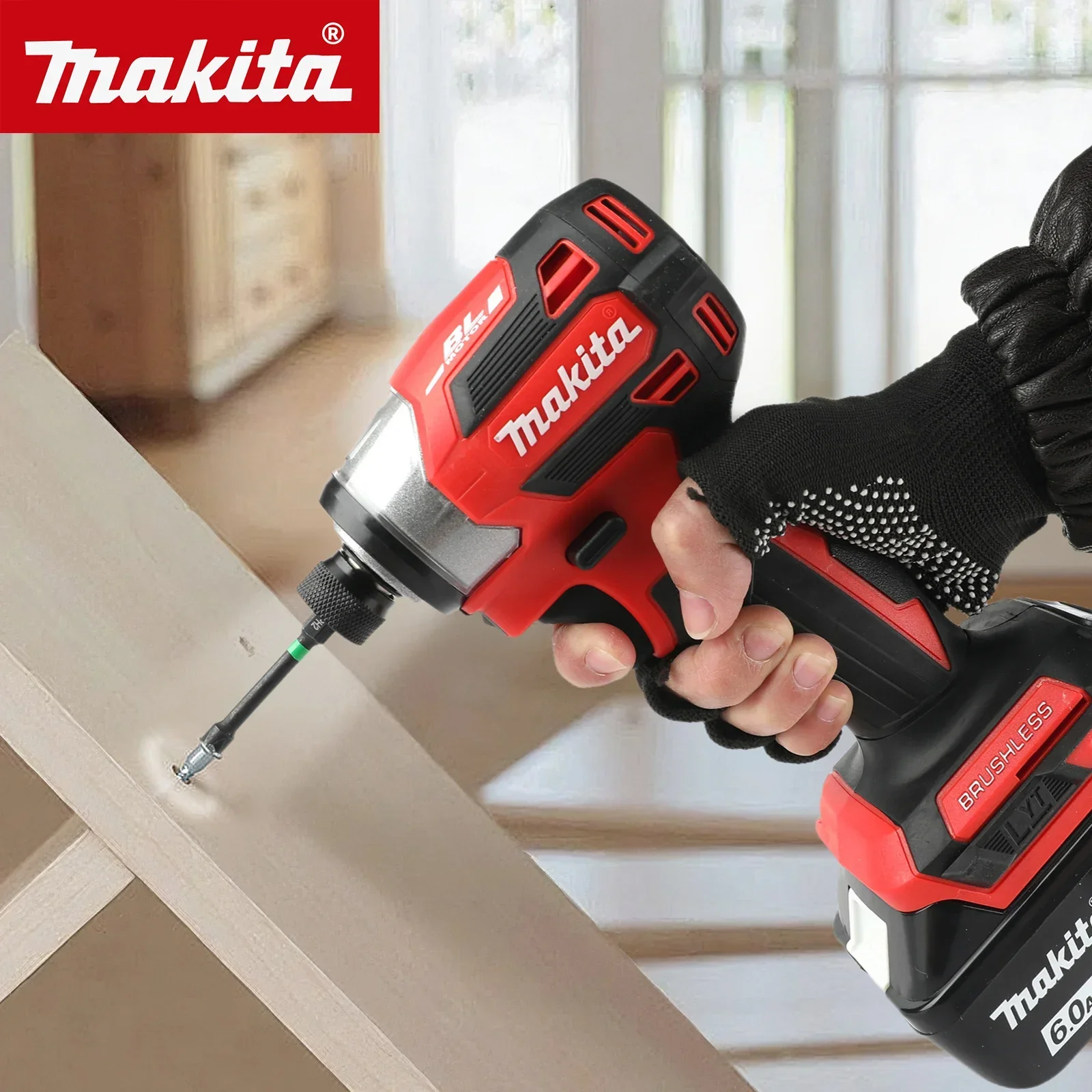 DTI173 Brushless Screwdrivers, Rechargeable Electric Screwdrivers Offers A Variety Of Color, For Makita 18v Battery Pins
