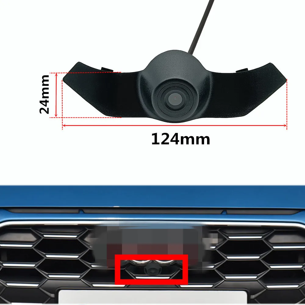 

YIFOUM HD CCD Car Front View Parking Night Vision Positive Waterproof Logo Camera For Audi A3 2021 2022