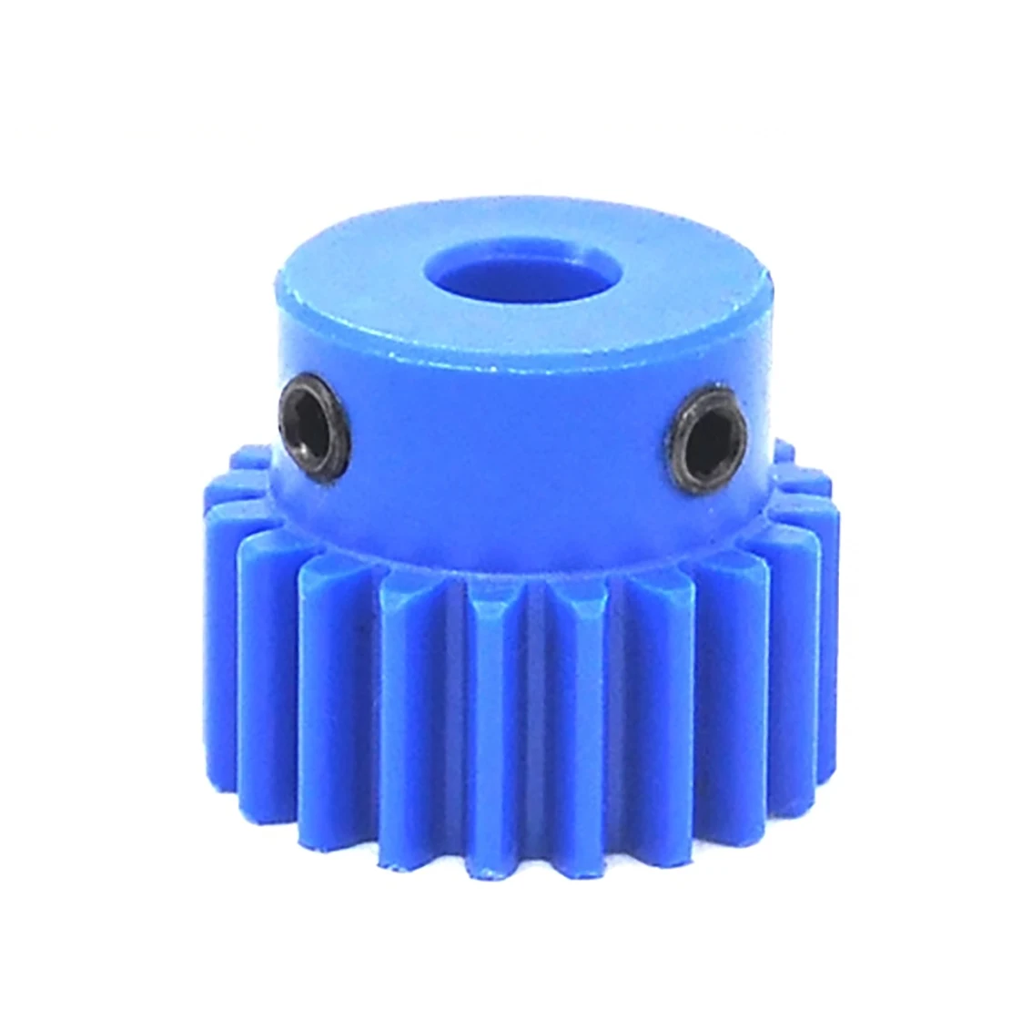 1Pcs Blue Nylon Gear Motor Gear 1 Mod 15T-40T 1M Mechanical Transmission Plastic Gears Bore 4/5/6/6.35/7/8/10/12/14/15mm