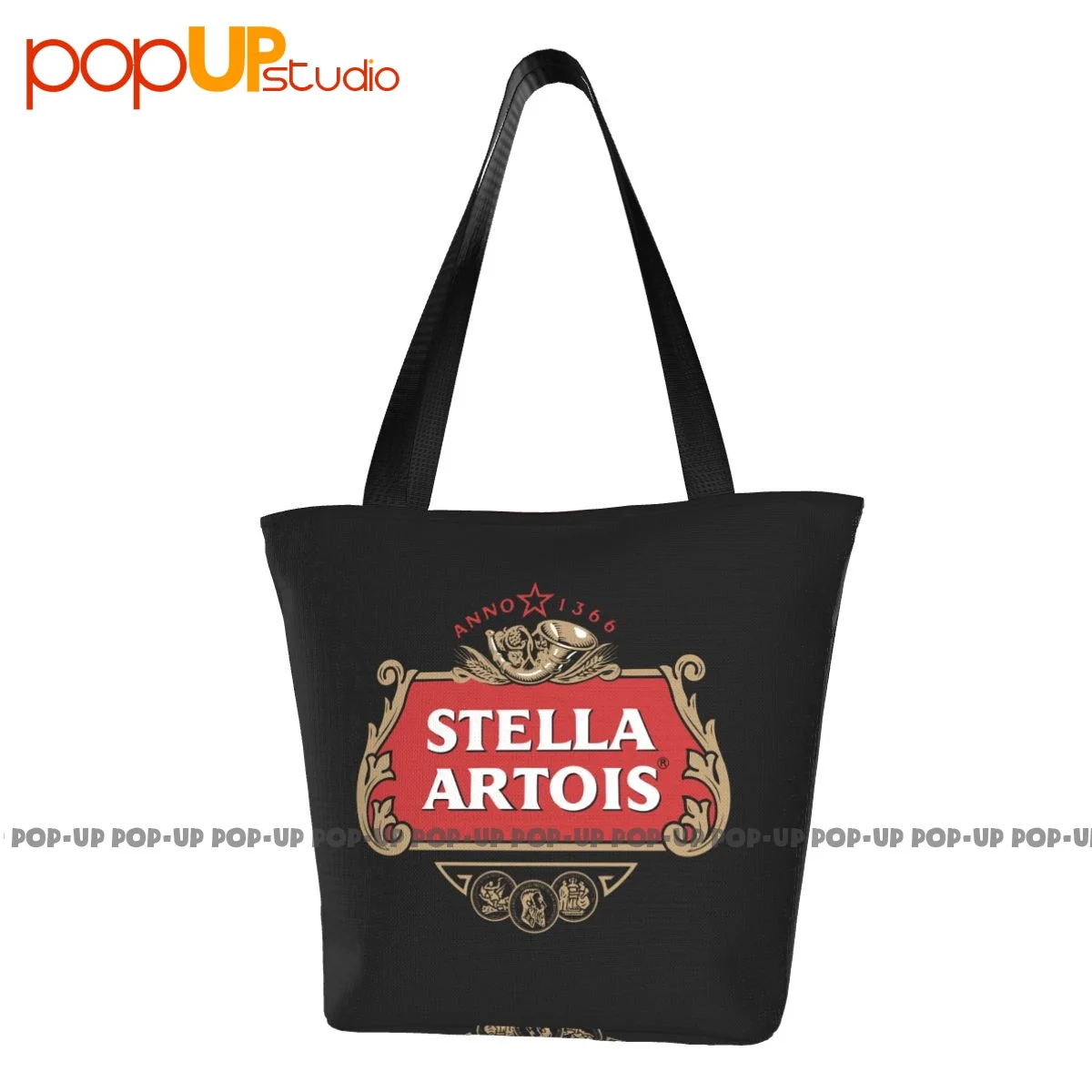 Stella Artois Beer Casual Handbags Polyester Shopping Bag High Quality