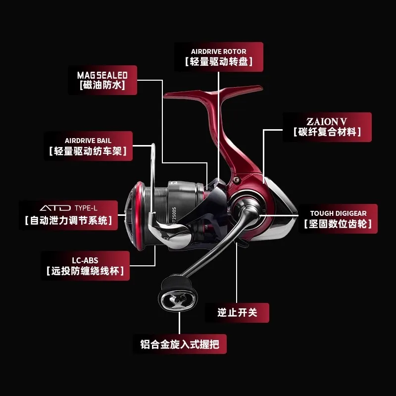 オリジナル 2025 ダイワ フエゴ CS LT 1000SXH 2000SXH 2500 3000-C