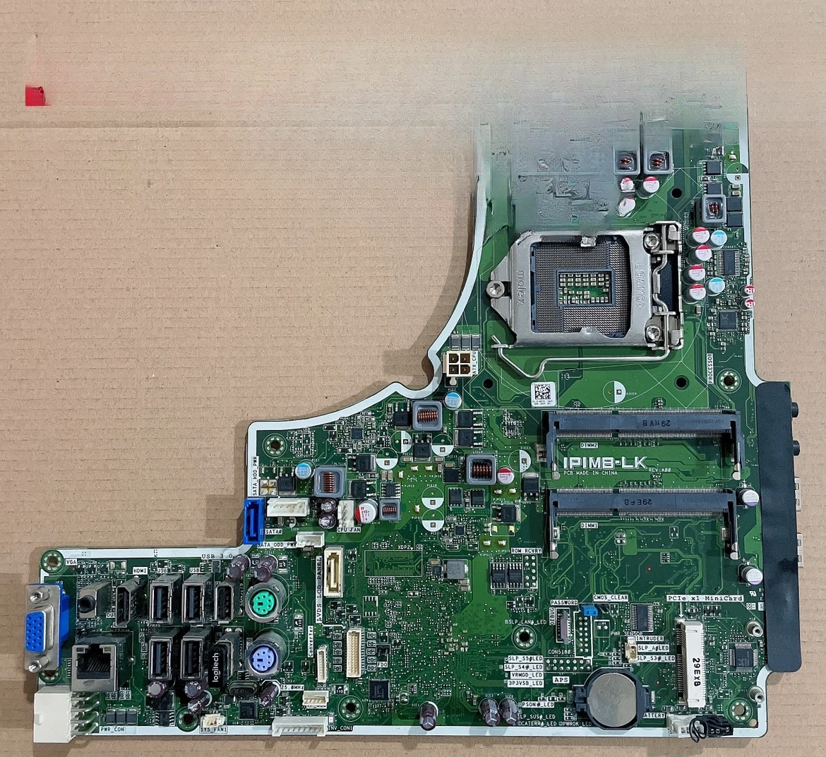 For Original DELL Optiplex 9010 AIO Main Board Integrated Display IPIMB-LK CRWCR