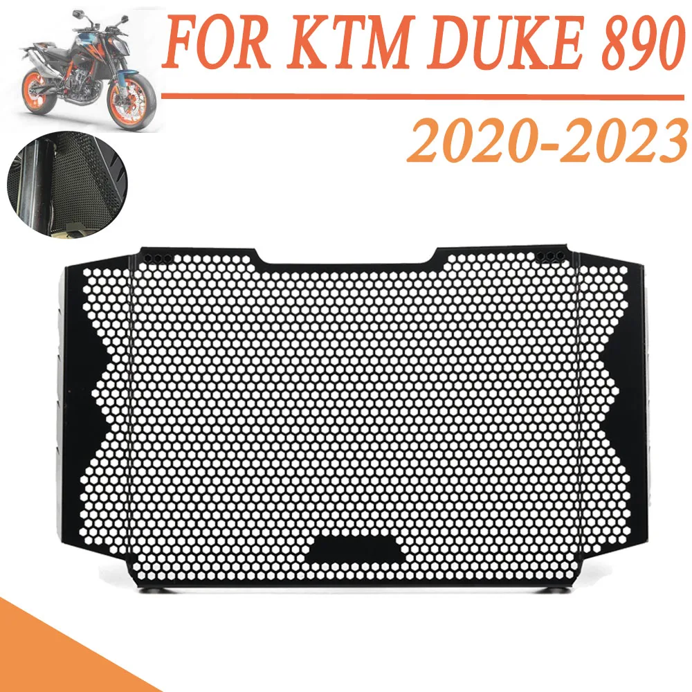 Dla KTM Duke 890 Duke R grzejnik motocyklowy osłona pokrywa ochronna 2023 2022 2021 2020 stopu aluminium