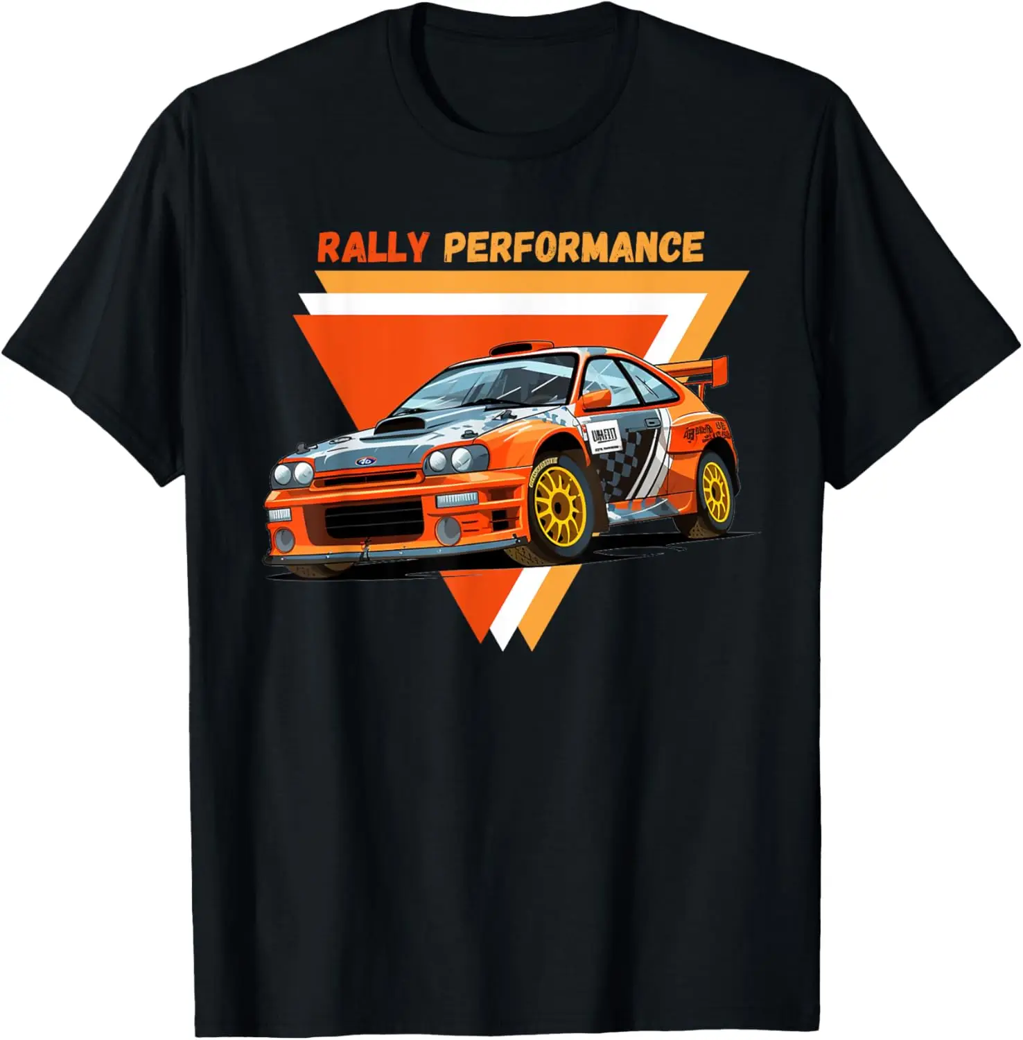 Rally Performance Shirt, Motorsport Racing Car Rally Car T-Shirt