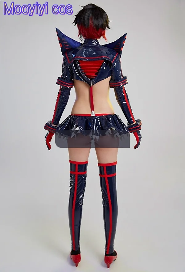 2025 New Matoi Ryuuko Cosplay costume Halloween Christmas Role Playing Party Comic Game Anime Kill La Kill sexy leather coat