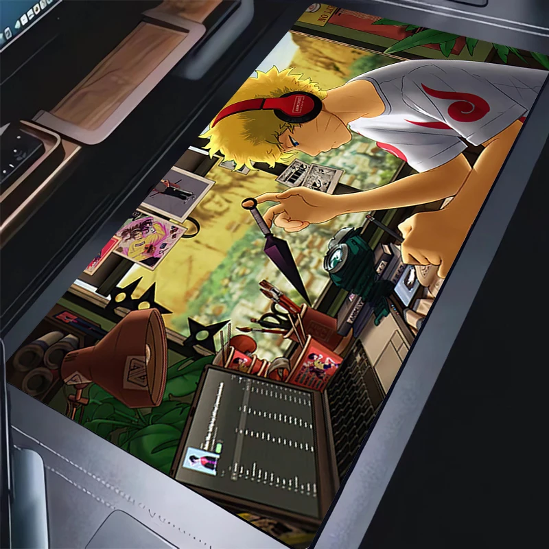 Gaming Mouse Pad PC Black And - đánh giá và giá Pc Gaming Naruto