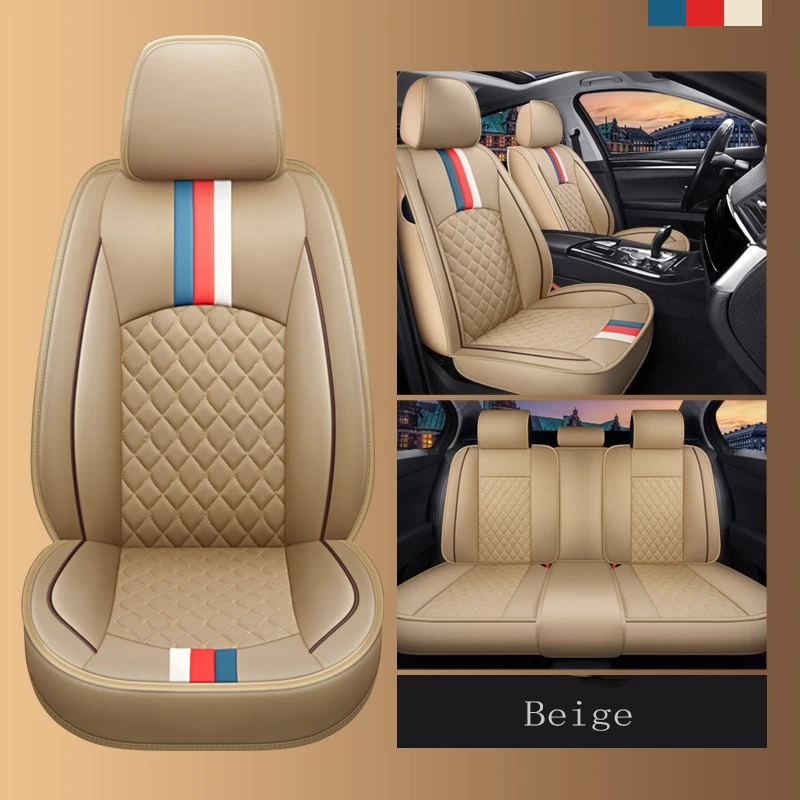 

car seat cover leather for Maserati all models Levante GranTurismo quattroporte Ghibli car styling auto accessories