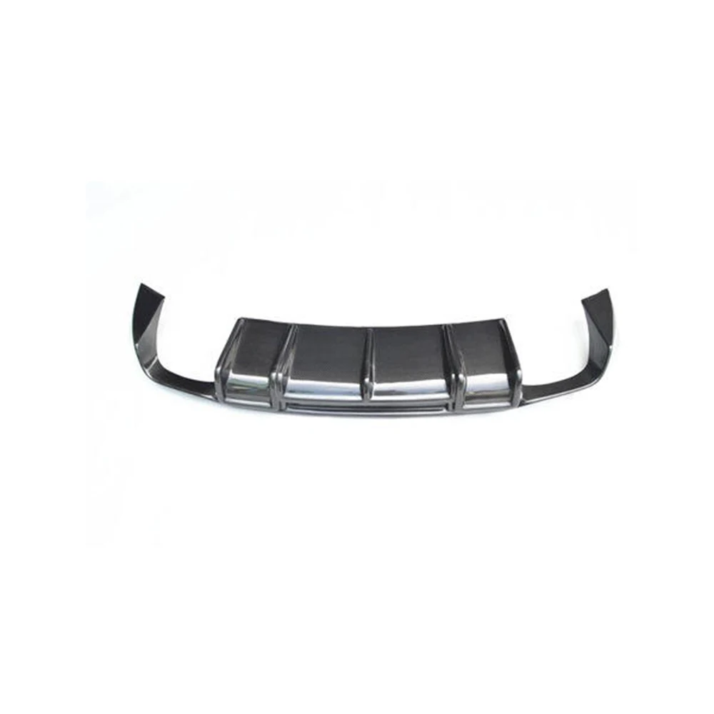 S3 Carbon Fiber Fibre Rear Bumper lip Diffuser Fit For Audi S3 2014-2016, 100% Tested Well